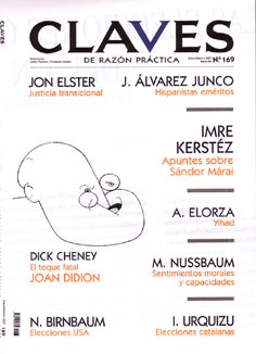 Claves de Raz&oacute;n Pr&aacute;ctica 169 Enero / Febrero 2007