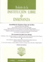 Bolet&iacute;n de la Instituci&oacute;n Libre de Ense&ntilde;anza 58 Noviembre 2005