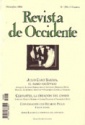 Revista de Occidente 295 Diciembre 2005