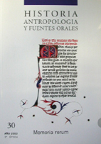 Historia, Antropología y Fuentes Orales 30